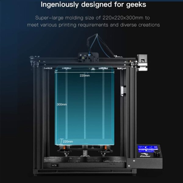 DNU-Creality Ender 5 Pro 3D Printer - Image 6