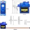 SG90 9G Micro Servo Motor - Image 4