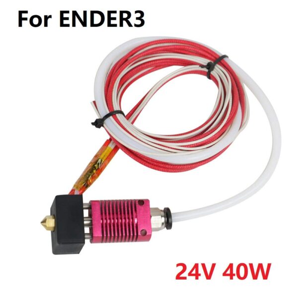 Ender 3 / 3 Pro MK8 Hot end kit with Aluminum Heating Block - Image 4