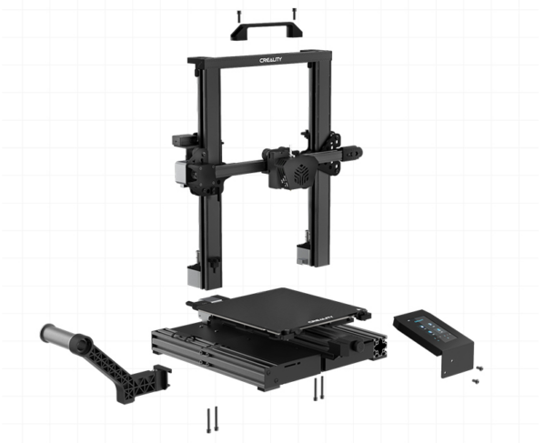 Open Box New Creality CR-6 SE 3D Printer - Your wish heard - Image 2